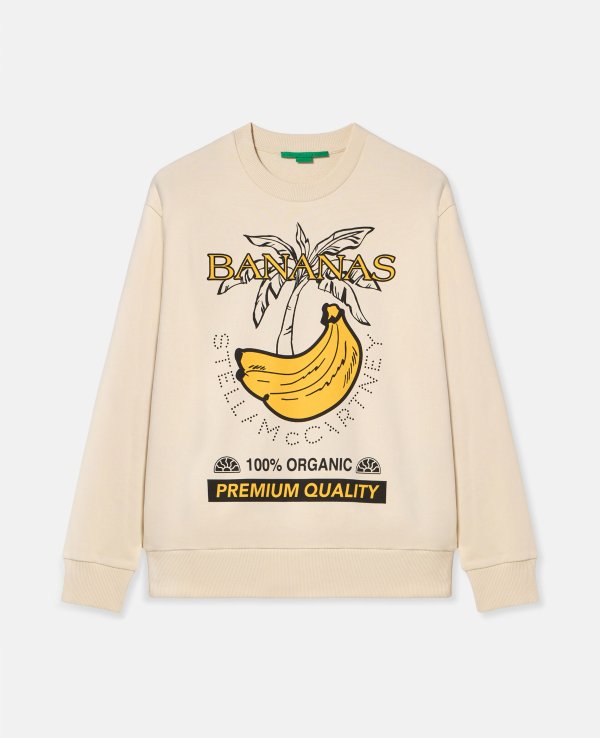香蕉图案卫衣
