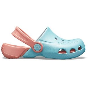 Crocs  Electro 儿童拼色洞洞鞋  第二双仅$11.24