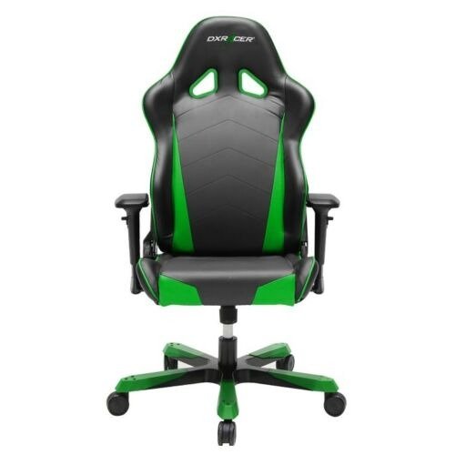Tank Ts29 Gaming Chair Black & Green - Sparco Style Neck/Lumbar Wide
