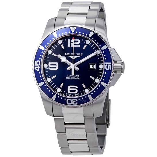 HydroConquest Automatic Blue Dial 男士腕表