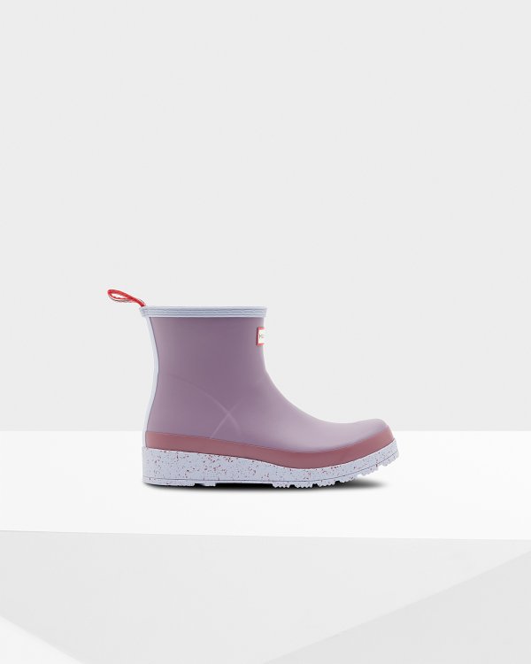 香芋紫雨靴