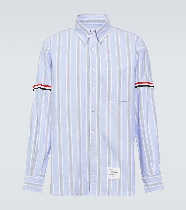 Striped 蓝色条纹衬衫
