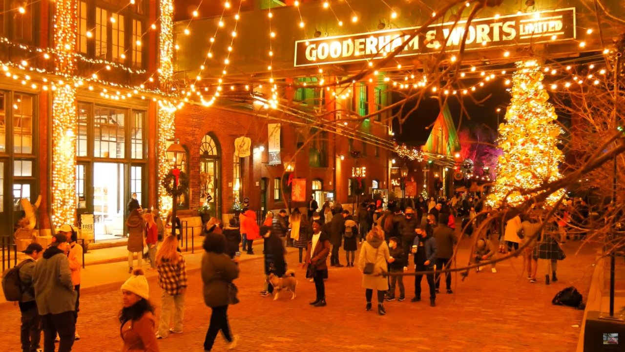 多伦多Distillery District圣诞攻略 - 吃喝玩乐，逛集市，圣诞树点亮仪式！