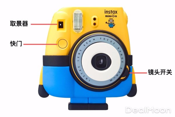 Fujifilm Minion 超萌小黄人Instax mini 8 拍立得相机$116.1