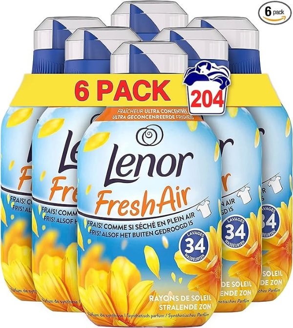 Lenor 柔顺剂 476ml*6瓶