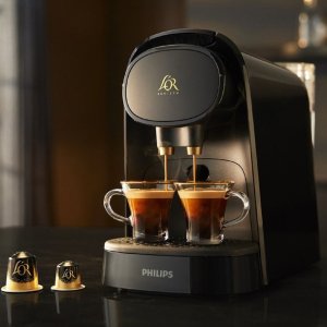 Philips飞利浦 L'Or Barista黑色钢琴胶囊咖啡机