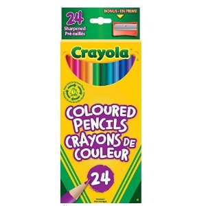 Crayola  绘儿乐彩色铅笔 24只装