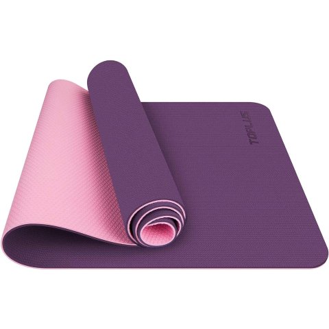 瑜伽垫 紫粉色