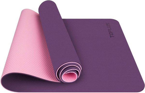 瑜伽垫 紫粉色