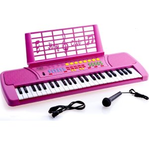 Ellegance KB49PK 粉色儿童电子钢琴49键