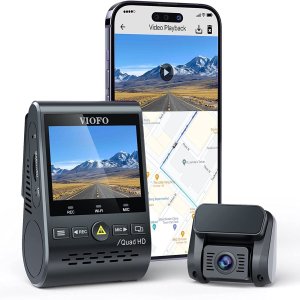 史低价：VIOFO A129 Plus Duo 2K+1080P 双摄行车记录仪