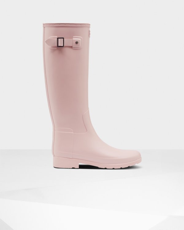 粉色靴