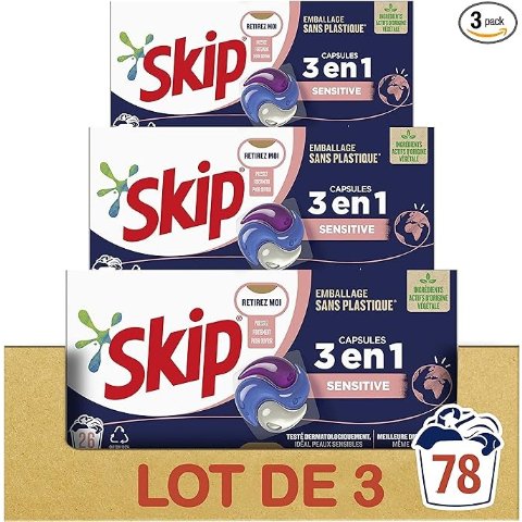 Skip 洗衣凝胶 26个*3盒