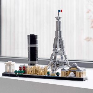 LEGO 建筑系列 巴黎天际线 21044 埃菲尔铁塔搬回家