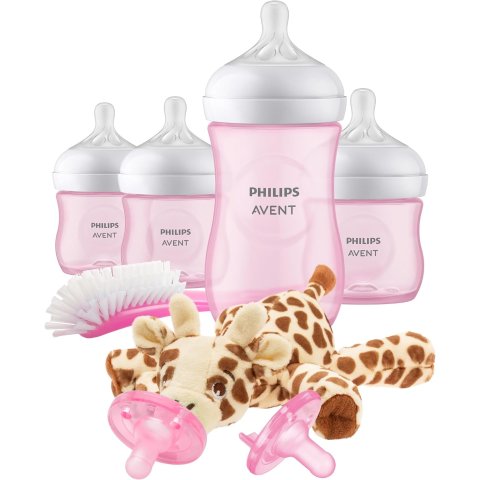 $21.2起，封面款$38 多色选Amazon春季大促🌸：飞利浦新安怡 Natural 婴儿奶瓶礼品套装，多款选