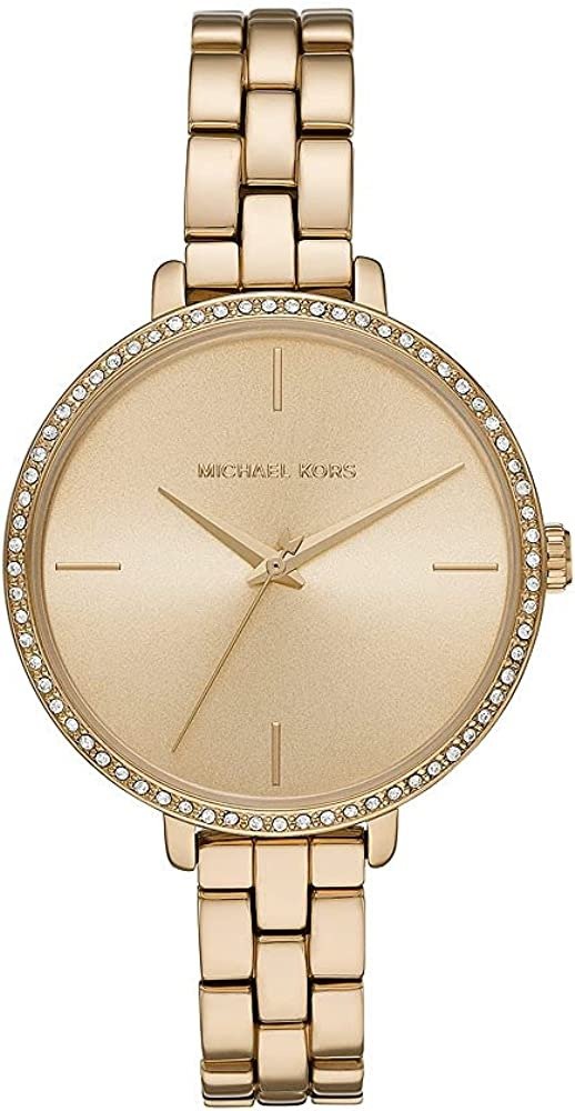 Michael Kors Women's Analog Quartz Uhr mit Stainless Steel Armband MK4399