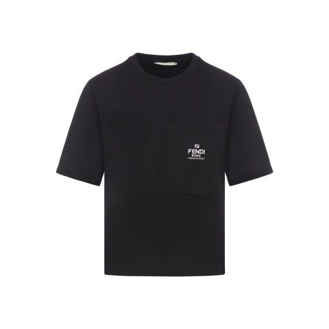 crew neck t-shirt with logo logo短袖€312.00 超值好货| 北美省钱快报