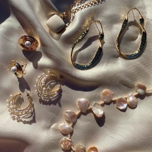 Reliquia Jewellery 澳洲小众淡水珍珠复古金饰品