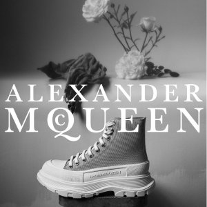 AlexanderMcQueen 经典小白鞋$344(hr$720) 王一博同款$407