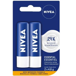 NIVEA 妮维雅 24小时长效滋润唇膏套装 含乳木果油