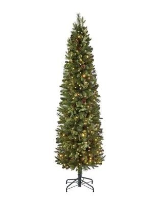 7英尺圣诞树，带有200个变色灯