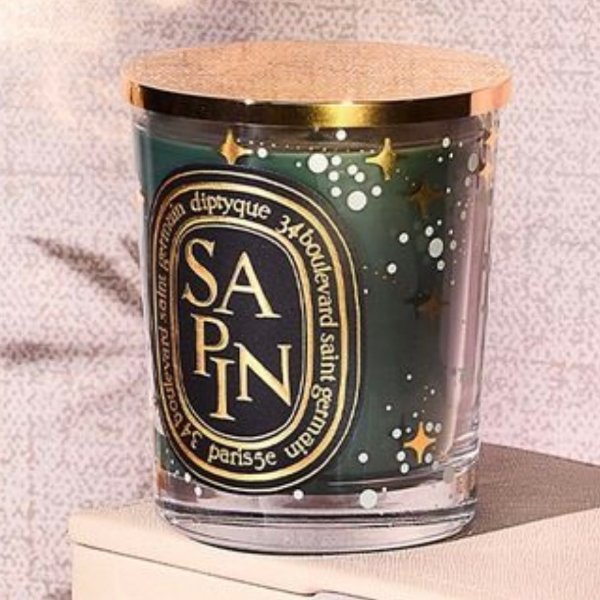 Sapin夜光香氛蜡烛+金盖190g