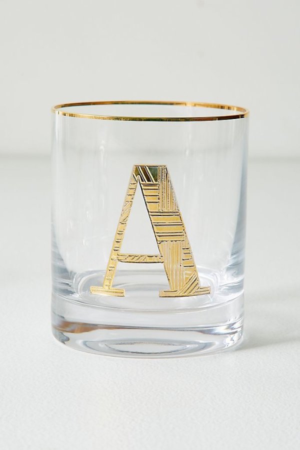 字母玻璃杯