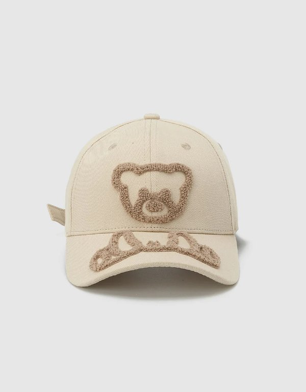 刺绣小熊棒球帽