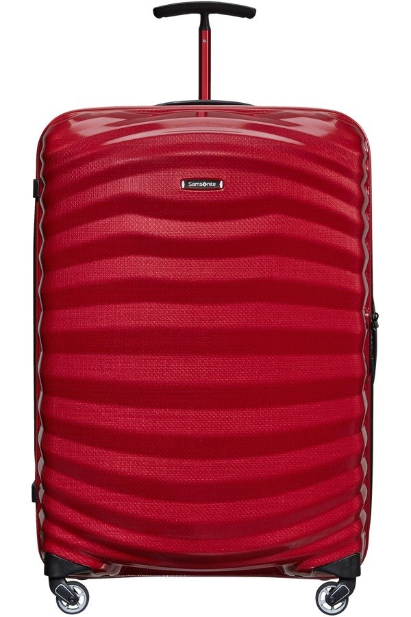 大红色4轮行李箱 75cm