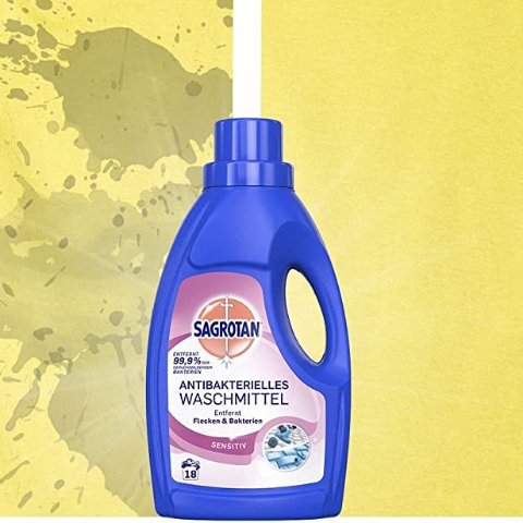 1.8L售价€7.55Sagrotan 消毒洗衣液 抗菌消毒 洗涤消毒一步到位 敏感肌可用