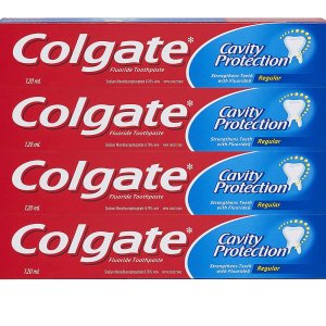 Colgate 高露洁 Cavity 防蛀齿牙膏4支装 全家可用 白菜价囤货