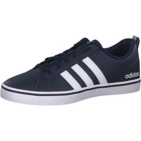 Adidas蓝白配色板鞋