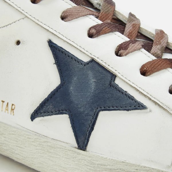 Men's Superstar Leather Trainers小脏鞋