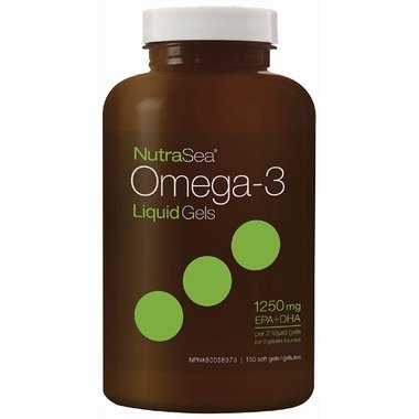 NutraSea 液体胶囊 Omega-3  150粒