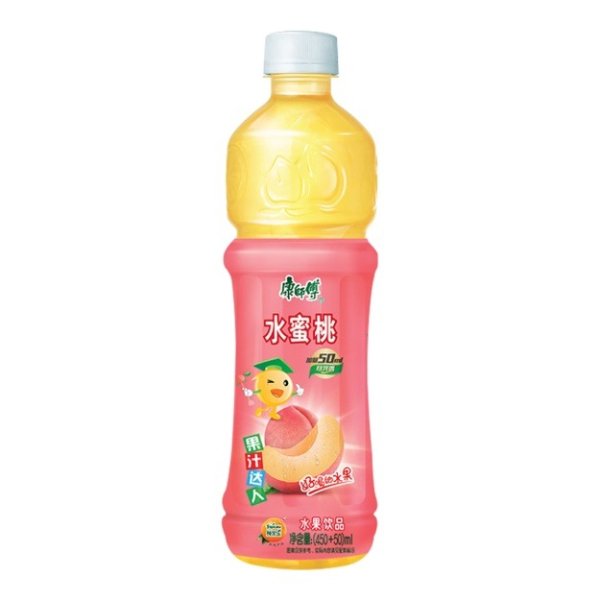 康师傅 水蜜桃 水果果汁饮料 500ml - 亚米网