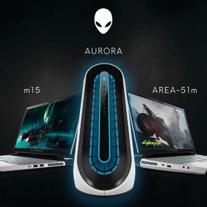 Alienware 外星人笔记本、台式机热卖 全新Aurora上架