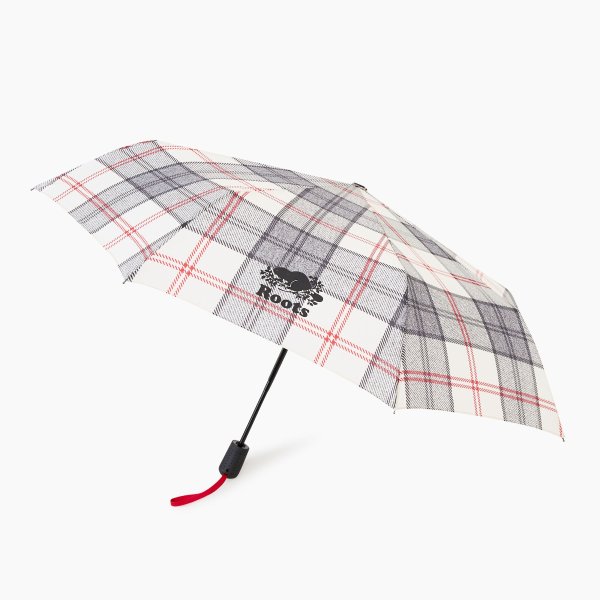 格纹雨伞