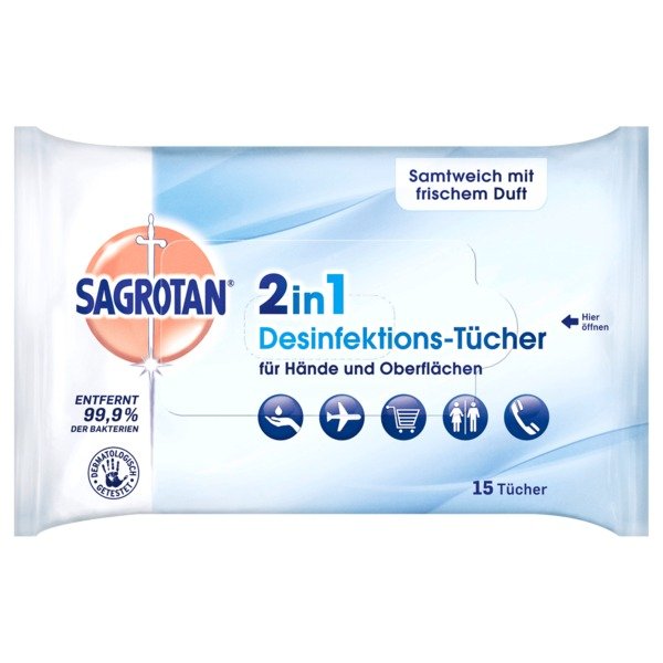 Sagrotan 消毒湿巾15片