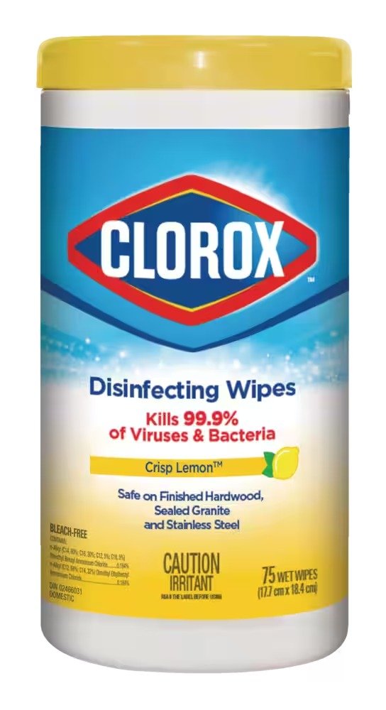 Clorox 消毒湿巾 75片