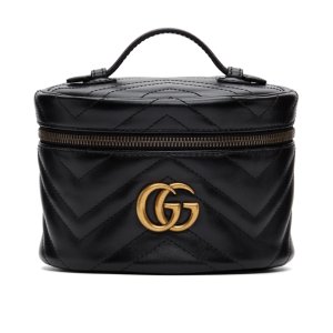 Gucci GG Marmont 化妆手提包 超时尚人气单品 收樱花粉
