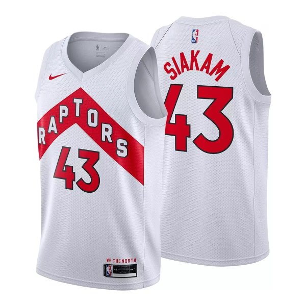 Toronto Raptors Nike Men's Pascal Siakam Association Edition Basketball Jersey, NBA