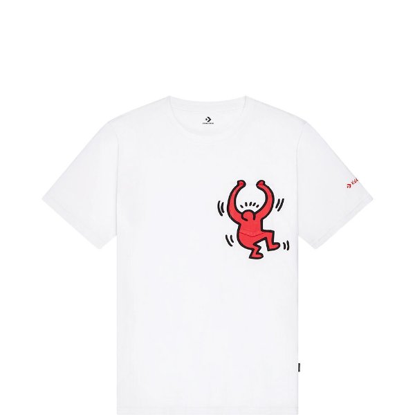 x Keith Haring 印花口袋短袖