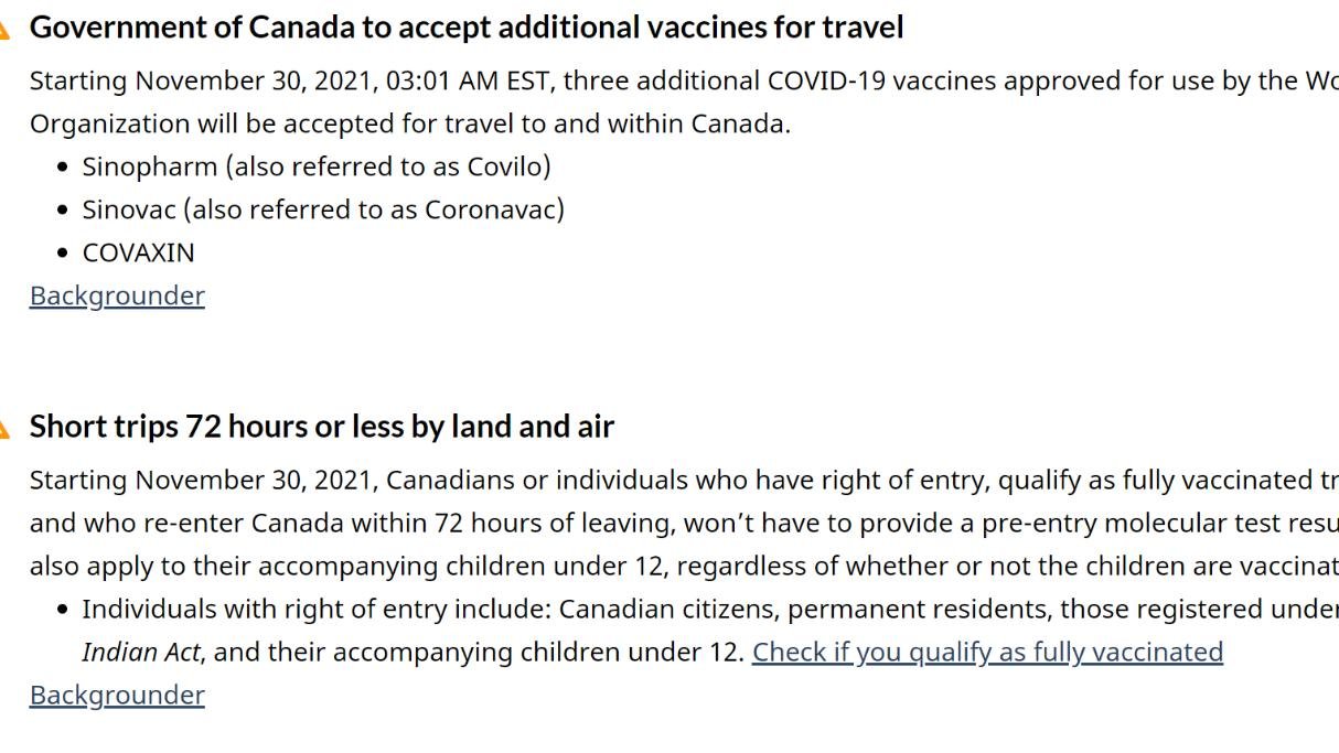 加拿大承认国药和科兴疫苗意味着什么