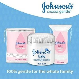 Prime Day狂欢价：Johnson's 强生 儿童身体护理系列、爽身粉、卸妆湿巾好价收