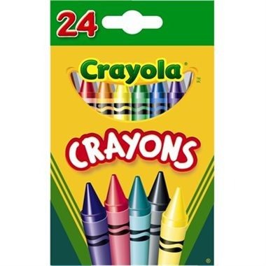 Crayola 24色蜡笔