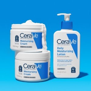CeraVe 全场热促 敏感肌平价护肤 保湿面霜€13、水杨酸洁面€11