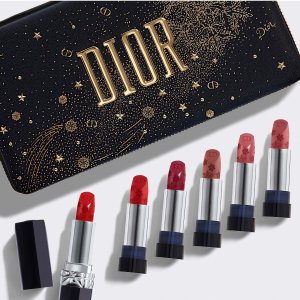 Dior 多款圣诞礼盒上市 收星空限定口红套装DIY包包