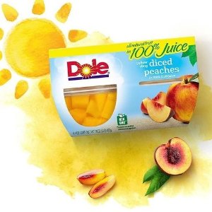 白菜价：Dole 纯天然果肉水果杯 无添加糖 有效减肥断糖 解馋鸭