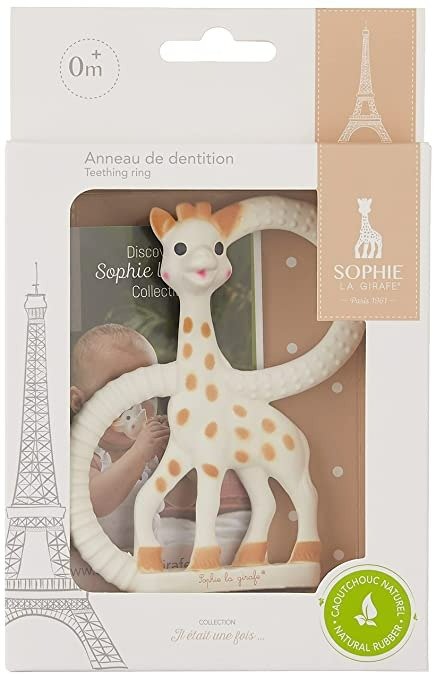 Anneau de dentition Color'rings Sophie la girafe beige - Sophie la