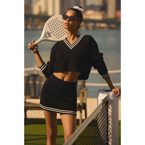 Tennis Club 针织短裙
